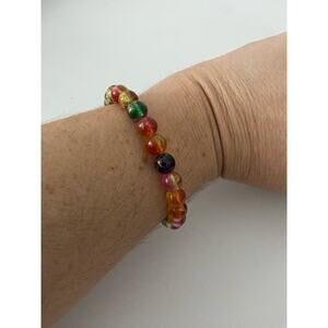 colorful bead bracelet